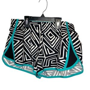 Athletic Shorts Like New Size Medium-cute Pattern-Built in panty